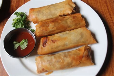 Chicken Spring Rolls Recipe Yummy Tummy