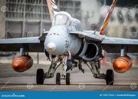 F Hornet Fighter Jet Editorial Stock Image Image Of Combat