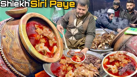 Peshawari Desi Nashta Sheikh Siri Paye Kohati Gate Street Food