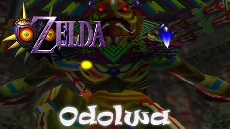 Majoras Mask Woodfall Temple Boss Odolwa Youtube