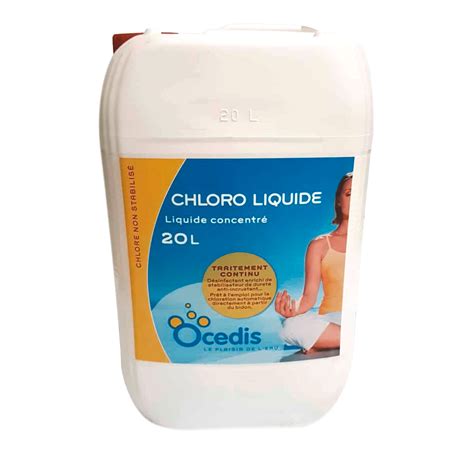 Chlore Liquide Pro Chloro Litres Aunis Piscines Spas