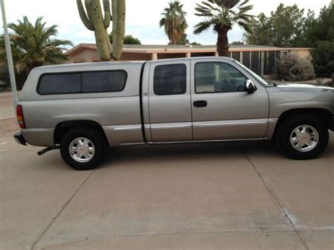 Sell Used 2001 Gmc Sierra 1500 Regular Cab Sle 2wd In Chandler Arizona