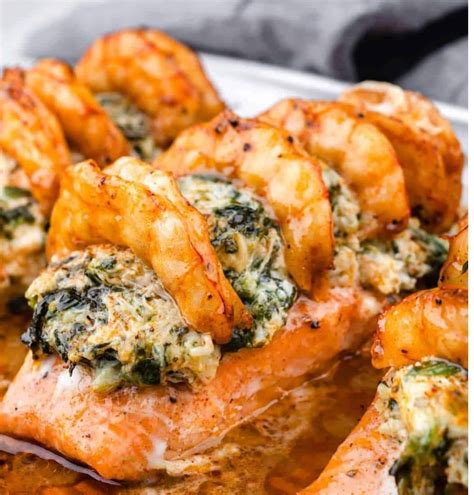 Crab And Shrimp Stuffed Salmon Recipes