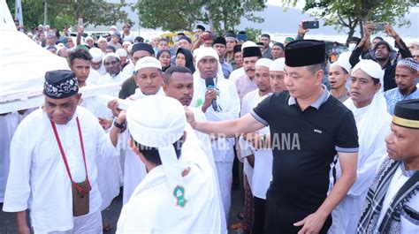 Bupati Dan Wabup Hadiri Pemasangan Tiang Alif Masjid Nurul Anshar