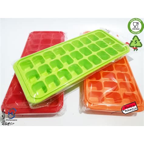 Jual Cetakan Es Batu Sekat Asvita Ice Tray Cetakan Es Segi