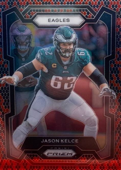 Jason Kelce Prizm Snakeskin Ssp Price Guide Sports Card