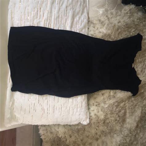 Dresses Black Simple Side Boob Dress Poshmark