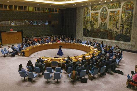 Un Security Council Calls For Humanitarian Pauses In Gaza Abs Cbn News