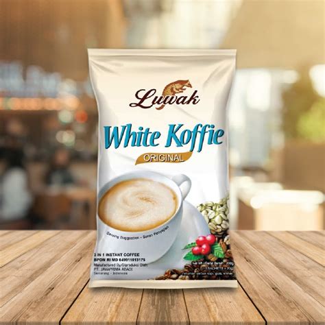 Jual Luwak White Koffie Premium Low Acid 3 In 1 Isi 10 Shopee Indonesia