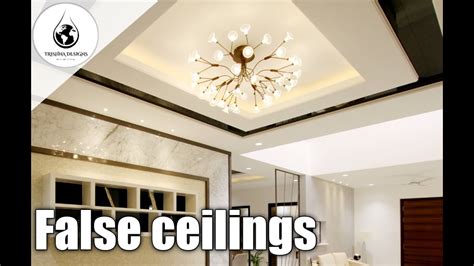 Types Of False Ceilings Materials False Ceiling Design Youtube