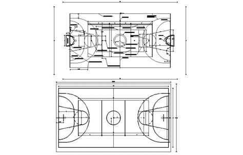 Basketball Court Cadbull