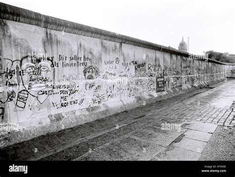 European History The Historical Berlin Wall In West Berlin In Stock