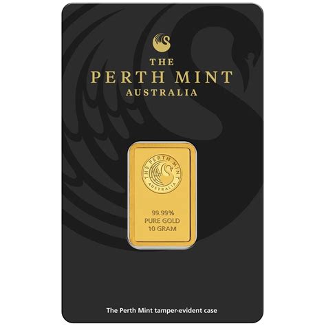 Buy Perth Mint 10g Minted Gold Bar Gold Bullion Australia