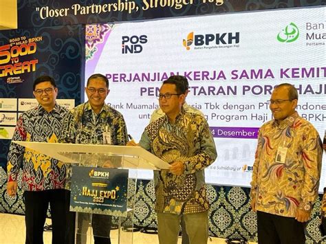 Pos Indonesia Dan Bank Muamalat Jalin Kemitraan Untuk Pendaftaran Haji