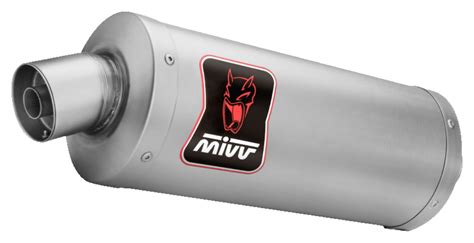 Mivv Mivv Dakar Exhaust System With Eg Be Stainless Steel Black