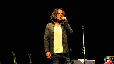 Chris Cornell Songbook Tour Ub Center For The Arts 11 5 13 Youtube