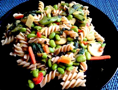 Edamame Pasta Recipe Vegan - foodrecipestory