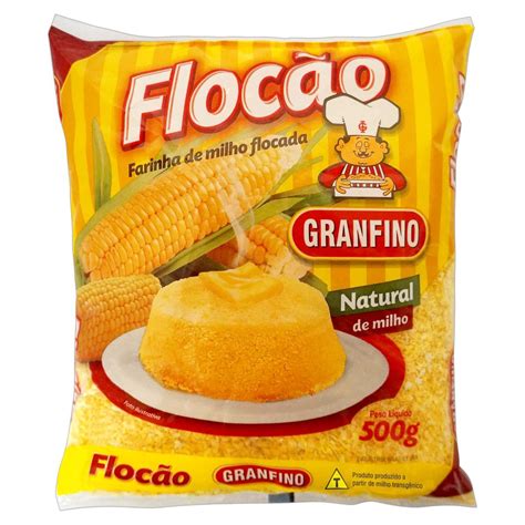 Farinha De Milho Floc O Granfino Pacote G Rede Super L Der