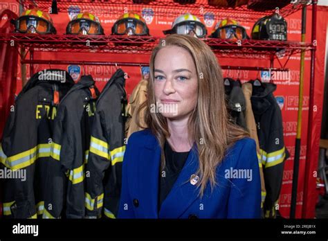 New York City Fire Commissioner Laura Kavanagh Is At Fdny Headquarters