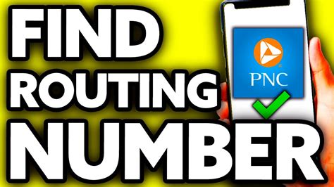 How To Find Routing Number On PNC App Quick And Easy YouTube