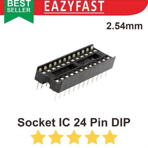 Jual Socket Ic P P Pin Kaki Dip Skinny Soket Rumah Dudukan Adapter