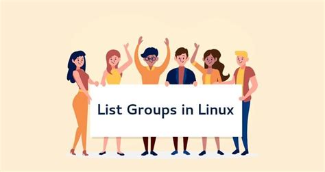 How To List Groups In Linux Linuxize