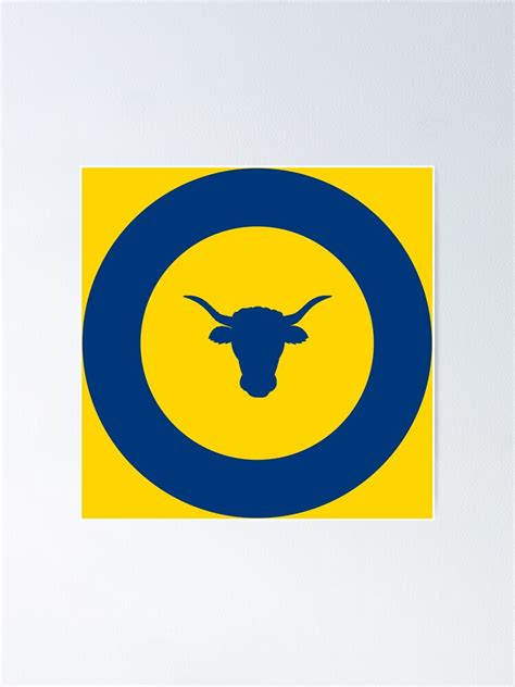 Oxford U S Retro Mod Roundel Poster For Sale By Modsupporters Redbubble