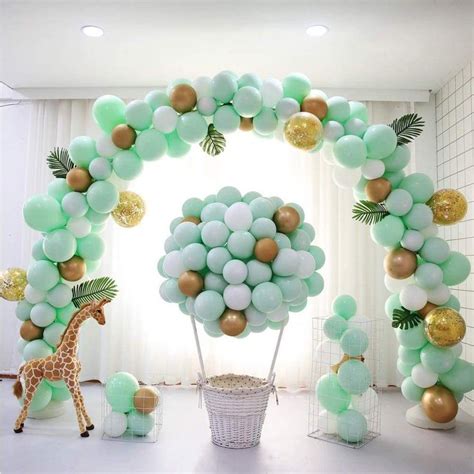 Deco Baby Shower Baby Shower Balloons Baby Shower Themes Baby Boy