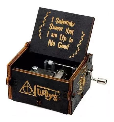 Caja Musical Madera Harry Potter Manivela Estacion Hogwarts Cuotas