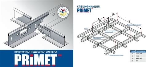 Комплектующие для подвесного потолка Армстронг от производителя
