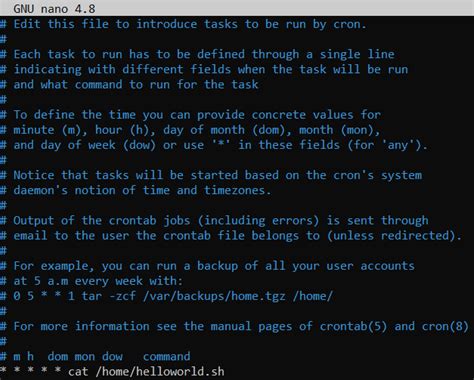 Crontab Syntax On Linux Useful Examples