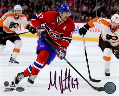 Max Pacioretty Signed Canadiens 8x10 Photo (Schwartz COA) | Pristine ...