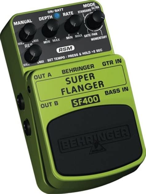 Behringer Sf400 Super Flanger Pedal Zzounds