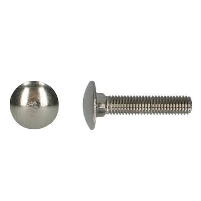 VIS JAPPY TRCC TETE RONDE COLLET CARRE DIN 603 INOX A2 M12X30