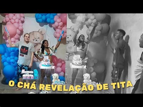 Chegou O Dia Do Ch Revela O Vem Descobrir O Sexo Do Beb De Tita