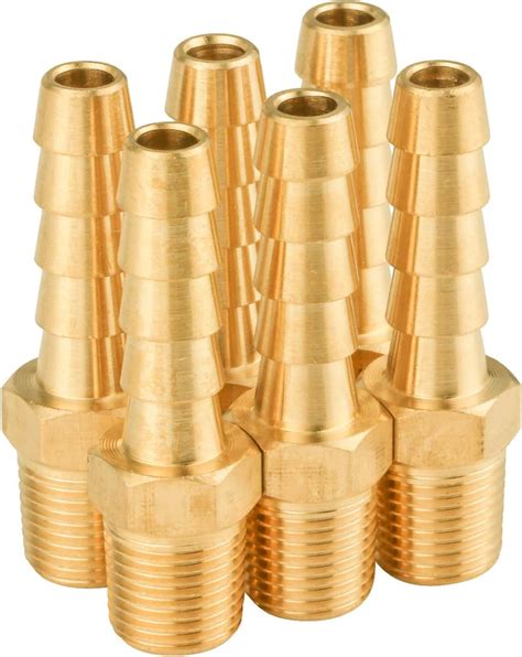 Amazon Uxcell Brass Fitting Connector Metric M10 1 Male To Barb