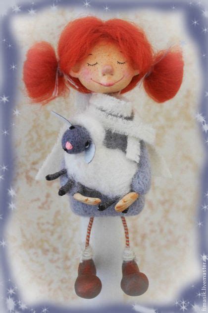 Лиечка | Felt dolls, Art dolls, Dolls handmade