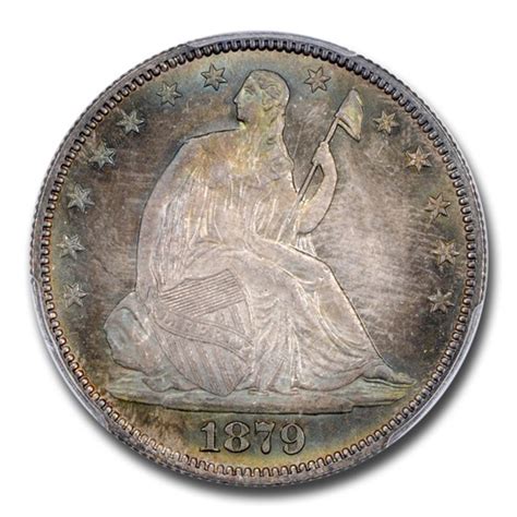 Buy 1879 Liberty Seated Half Dollar Ms 67 Pcgs Apmex
