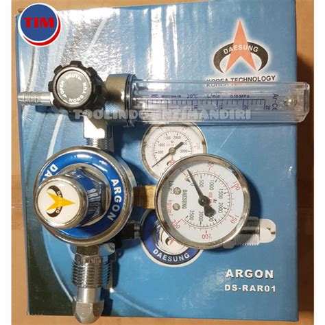 Jual Regulator DAESUNG Argon DS RAR01 ISO 9001 Jakarta Barat