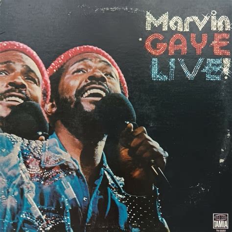 Lp Marvin Gaye Live Importado Vinil Usado