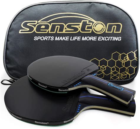 Senston Professional Ping Pong Paddles Set Table Tennis Paddles