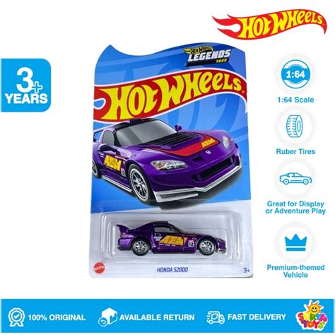 Jual Hot Wheels Lagends Tour Honda S Purple Suryatoys Shopee Indonesia