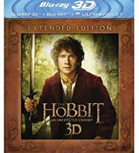 The Hobbit An Unexpected Journey Extended Edition Blu Ray 3D 2012