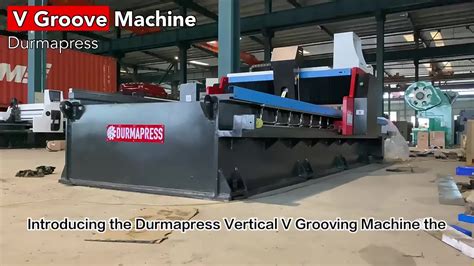 Durmapress Automatic Mdf Board V Grooving Slotting Machine Cnc