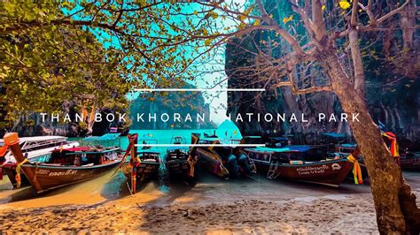 Than Bok Khorani National Park Krabi Thailand Youtube