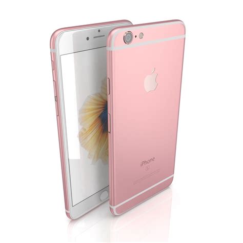 IPhone 6S Plus Rose Gold 3D Model 39 Max 3ds Fbx Obj Lwo Ma