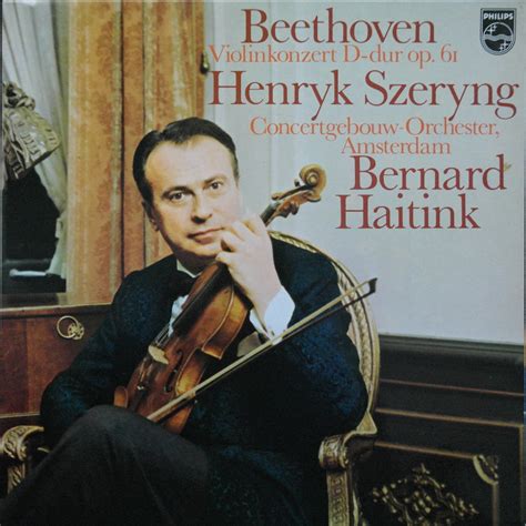 Beethoven Violin Concerto In D Op61 Record Player