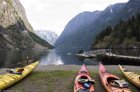 Kayaking in the Fjords of Norway | This World Traveled