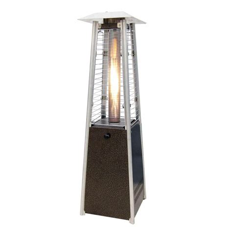 Gardensun 9 500 BTU Tabletop Glass Tube Gas Patio Heater PBF GH The