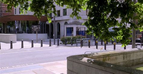 Scotland Yard Police Station London England Uk Free Stock Video